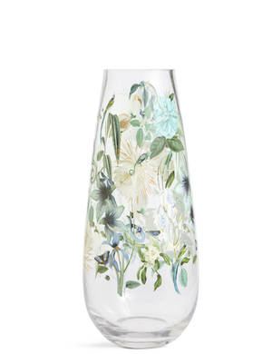 marksandspencer_SS20_home_sklenena_vaza_rostliny_motyli_chameleon_kvetiny_649Kc